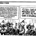 Cartoon in El País