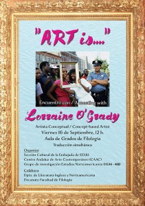 ENCUENTRO CON LORRAINE O’GRADY “ART IS …”